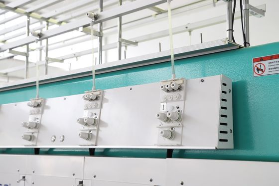 Çift taraflı kurdele süsleme makinesi 12 başlı A17 Büyük ekran monitörü