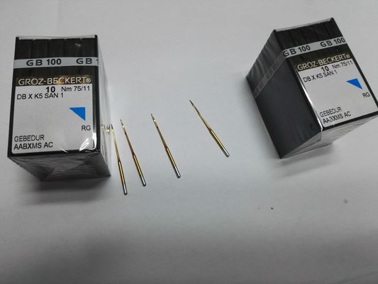 Düz / Chenille nakış makinesi iğneleri Çoklu Boyutlar 10 parça/çanta