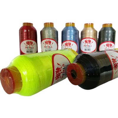 % 100 Polyester nakış ipliği 120D Bilgisayar nakış ipliği
