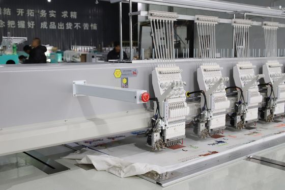 9 İğneli Çift Çubuklu Nakış Makinesi 20 Baş 10.5m*2.3m*1.25m