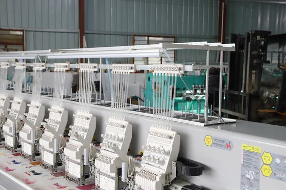 Emniyet Çubukları Bağlama nakış makinesi, Çoklu iğne nakış makinesi 28 Baş