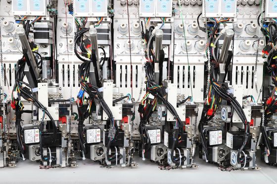 10 baş 4 iğne nakış makinesi Perdelerle endüstriyel