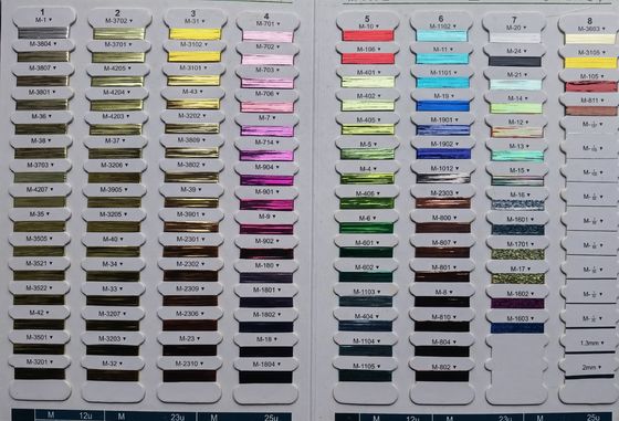 Çeşitli Metal İpekler Nakış Makinesi için Kolay Kullanım