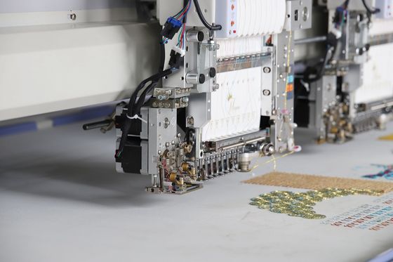 6 Başlı Bilgisayarlı nakış makinesi 13 Dillerde Kordin nakış fonksiyonu ile