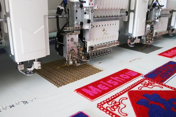 Bilgisayarlı Havlu nakış makinesi 15 Baş 13 Diller Pro nakış makinesi