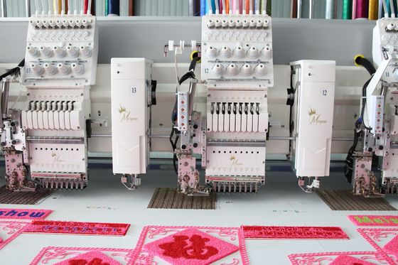 Bilgisayarlı Havlu nakış makinesi 15 Baş 13 Diller Pro nakış makinesi