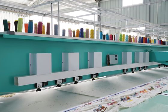 Tek çamaşırı nakış bilgisayar makinesi 15 iğne 10 baş