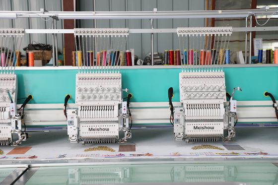 Tek çamaşırı nakış bilgisayar makinesi 15 iğne 10 baş