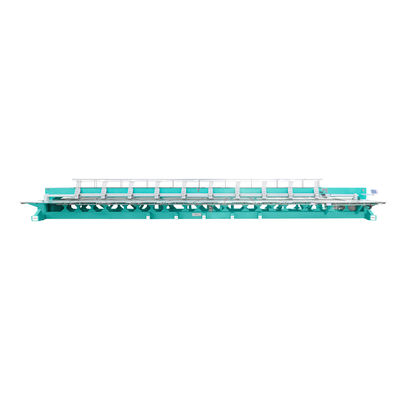 12 başlı bilgisayarlı nakış makinesi yüksek hızlı solenoid kilitli başlı