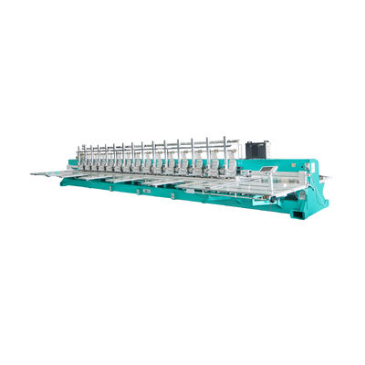 12 Başlı Lazer Kesme nakış makinesi Bilgisayarlandırılmış 10.5M*2.3M*1.25M