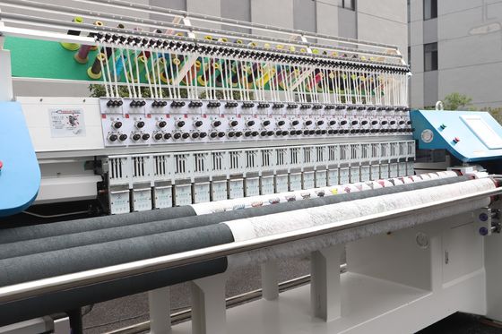 Bilgisayara dayalı süsleme makinesi 22 baş 3 iğne