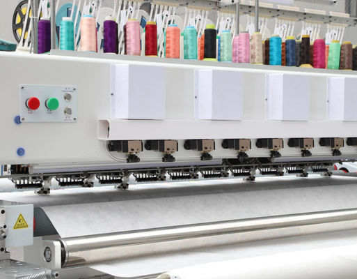 10 Başlı Yorganlı Nakış Makinesi 6 Çubuk Fonksiyonlu İğne