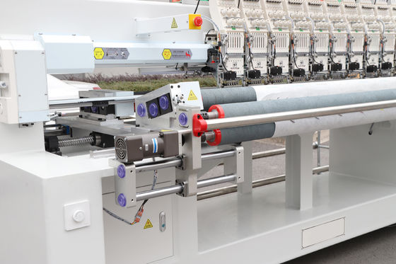 10 Başlı Yorganlı Nakış Makinesi 6 Çubuk Fonksiyonlu İğne